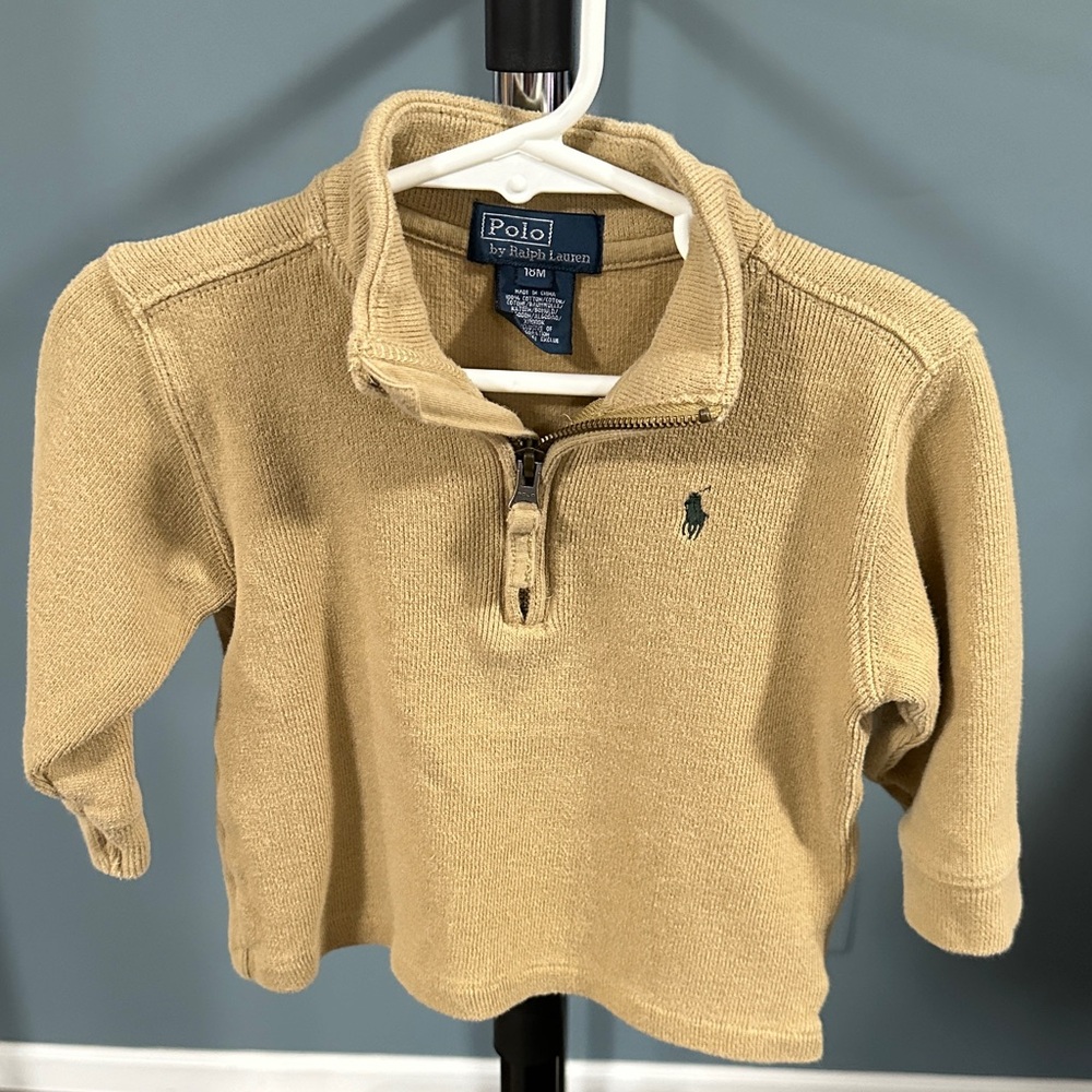 Ralph Lauren Beige Knit Sweater